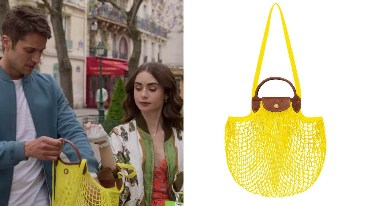 LE PLIAGE FILET系列 手提包 (檸檬黃)，NT3,800