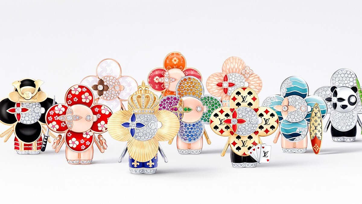 LV吉祥物Vivienne隱藏版珠寶來了!韓服、衝浪手等11款造型太可愛