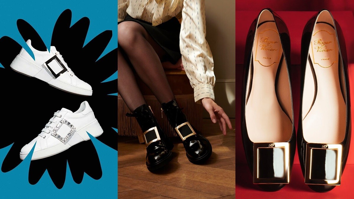 女人夢幻跟鞋Roger Vivier招牌方釦、升級版花鑽到秋冬超夯靴款…5大經典鞋履秒看懂｜時尚小學堂