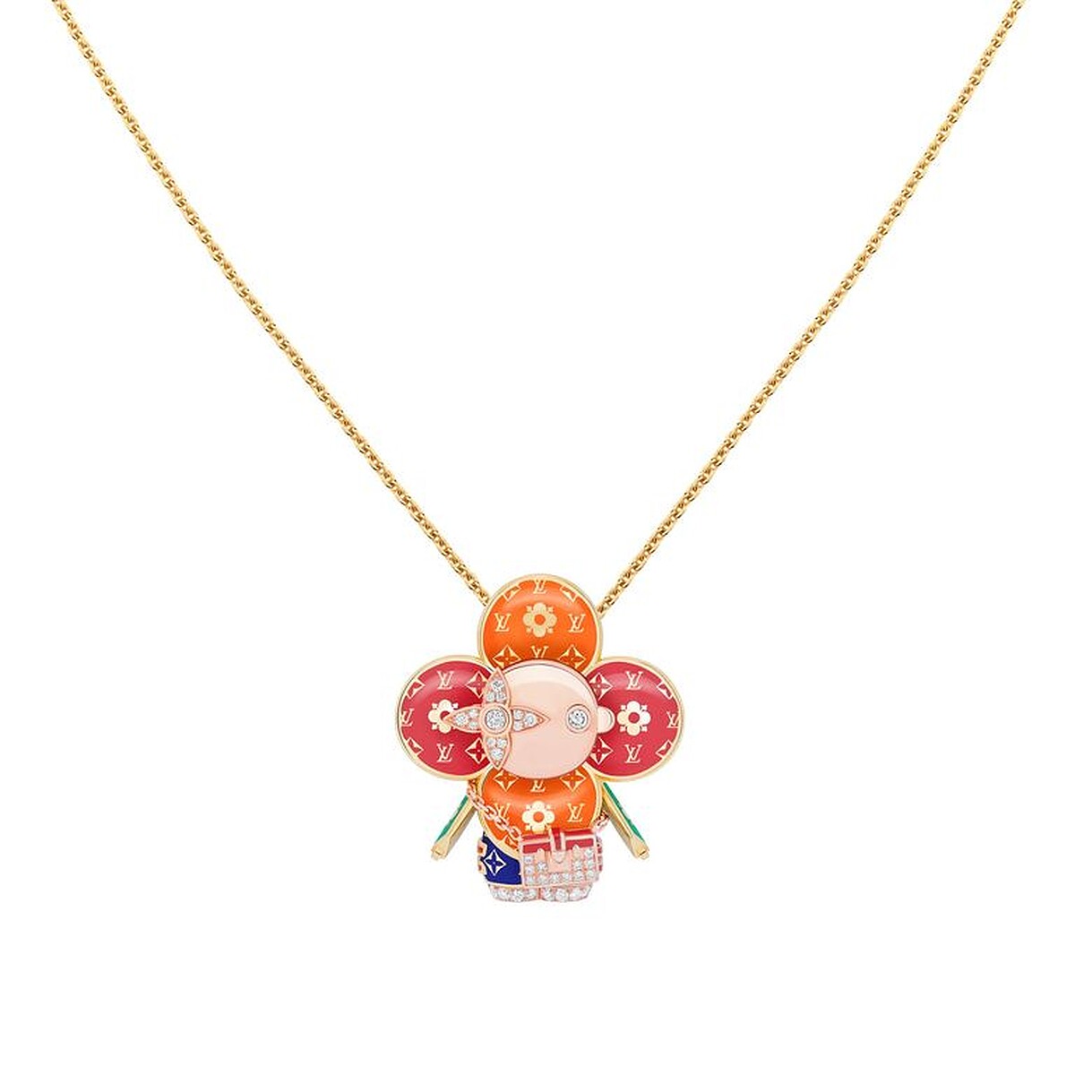 LV吉祥物vivienne珠寶項鍊/別針