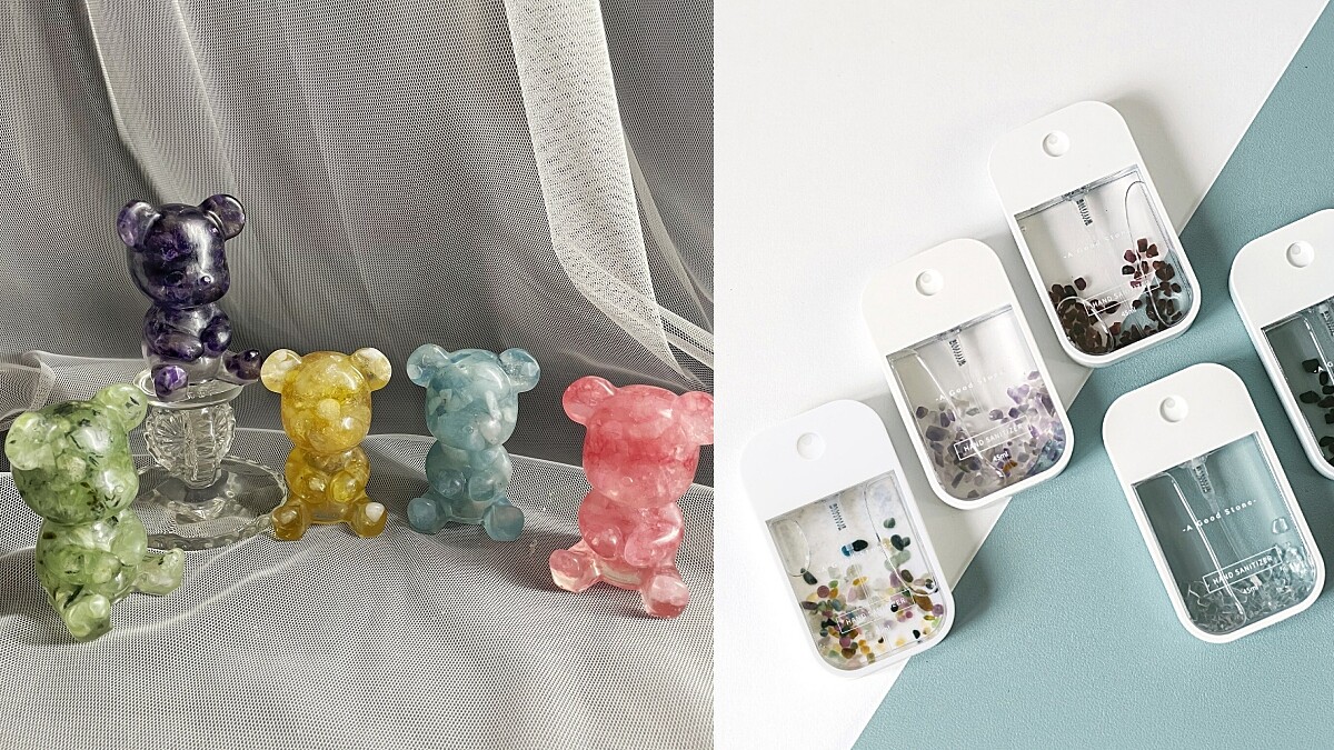 新年開運必備水晶小物！超Q小熊、乾洗手5款質感推薦，隨時吸收正能量