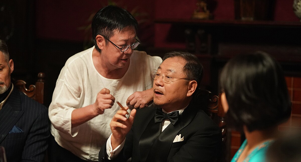 導演許鞍華與金馬影帝范偉