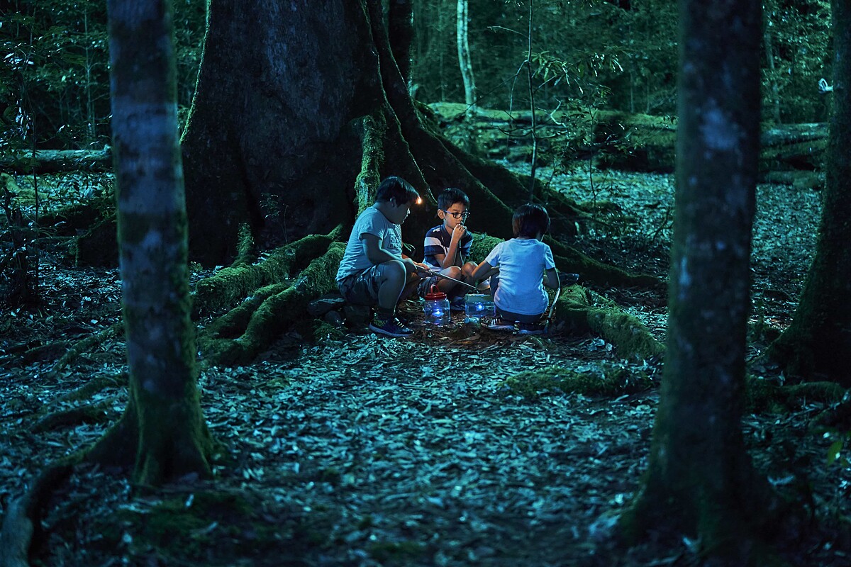 白潤音、林祐銓、陳京甫搞笑組成「嗨神獸BOYS」，穿梭秘境探險