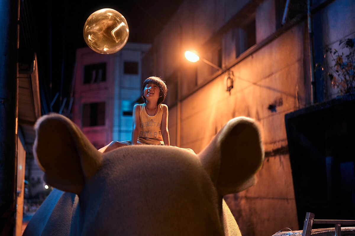 白潤音騎上神獸的純真模樣超萌