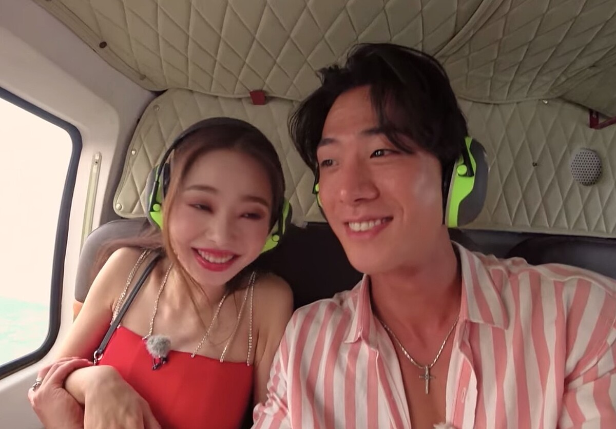 宋智雅與車炫承一同前往天堂島