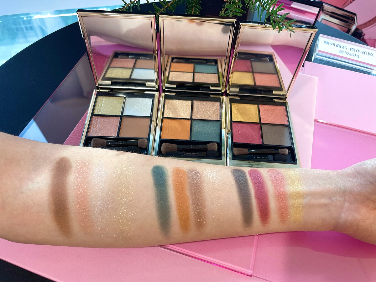 左至右：限定色恣、風撫、紅咲。