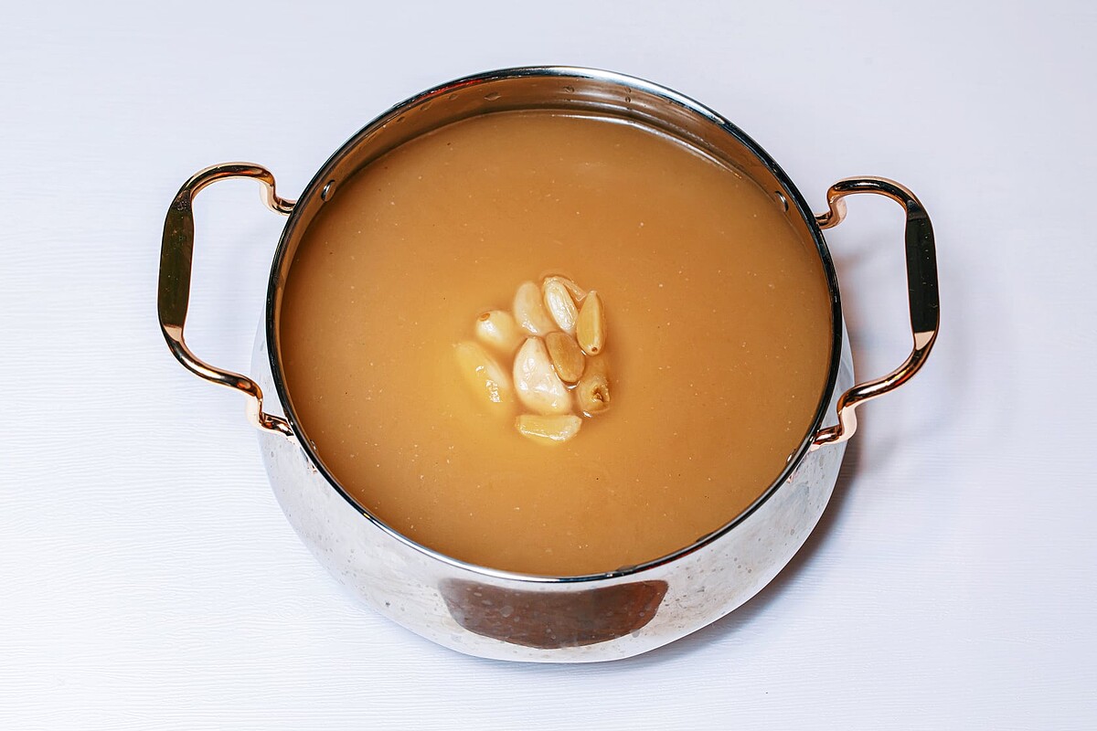 濃郁的蒜香跟雞腿肉最合拍。