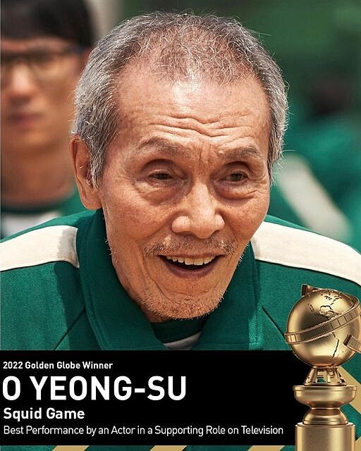 吳永秀獲得金球獎電視類最佳男配角