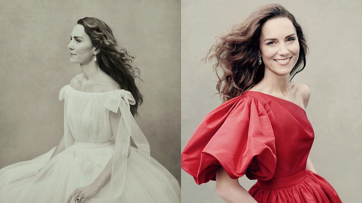 凱特王妃為40歲生日拍攝唯美肖像！演繹3套Alexander McQueen禮服，珠寶首飾有秘密