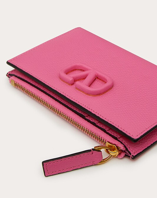 Valentino拉鍊式卡夾，NT17,000