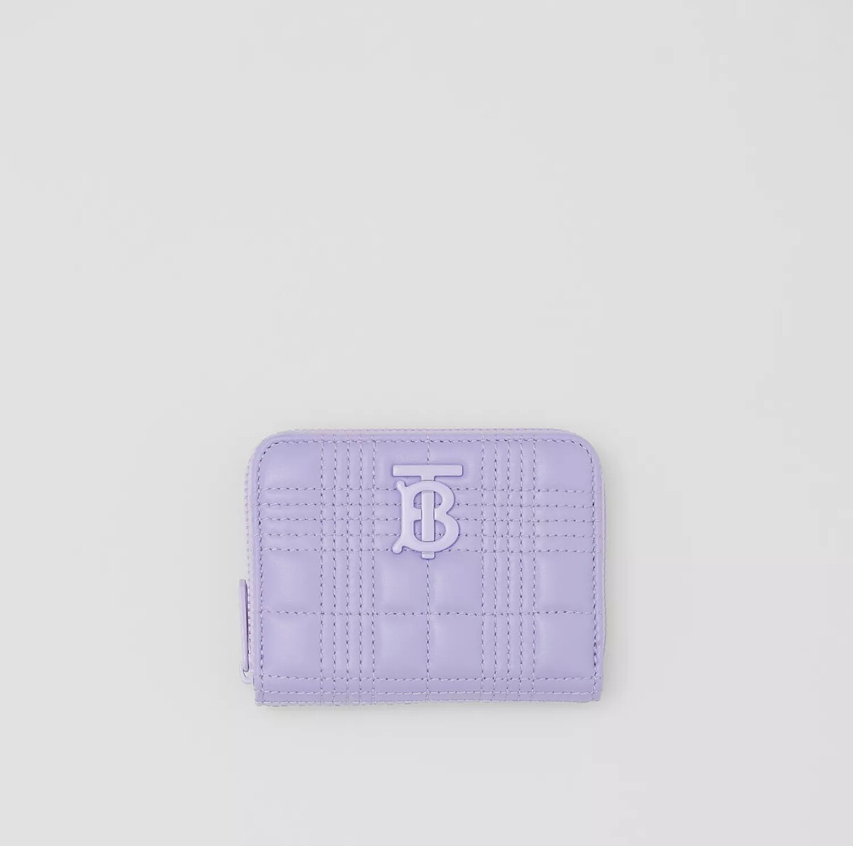 絎縫羔羊皮Lola拉鍊式皮夾，NT19,500