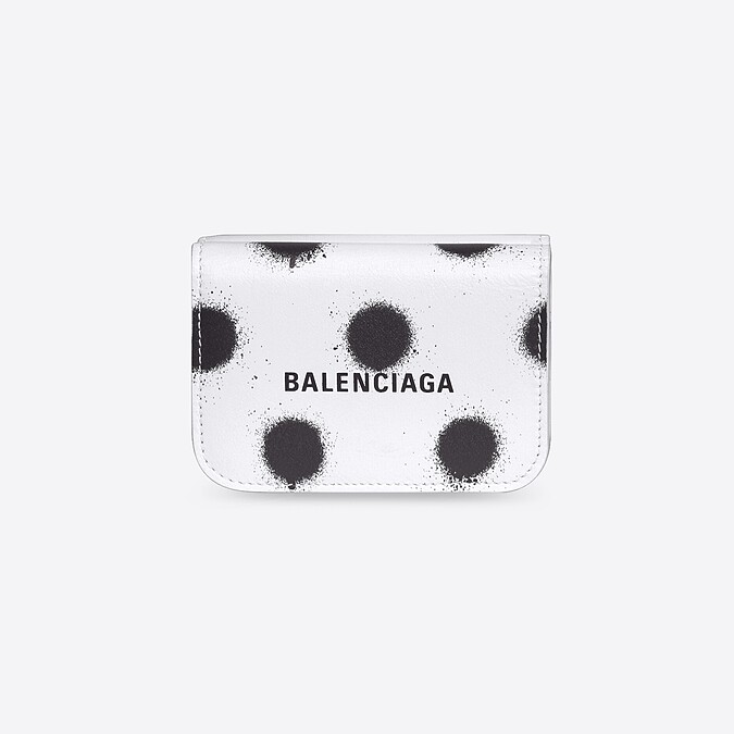 Balenciaga Mini Wallet波卡圓點，NT14,100