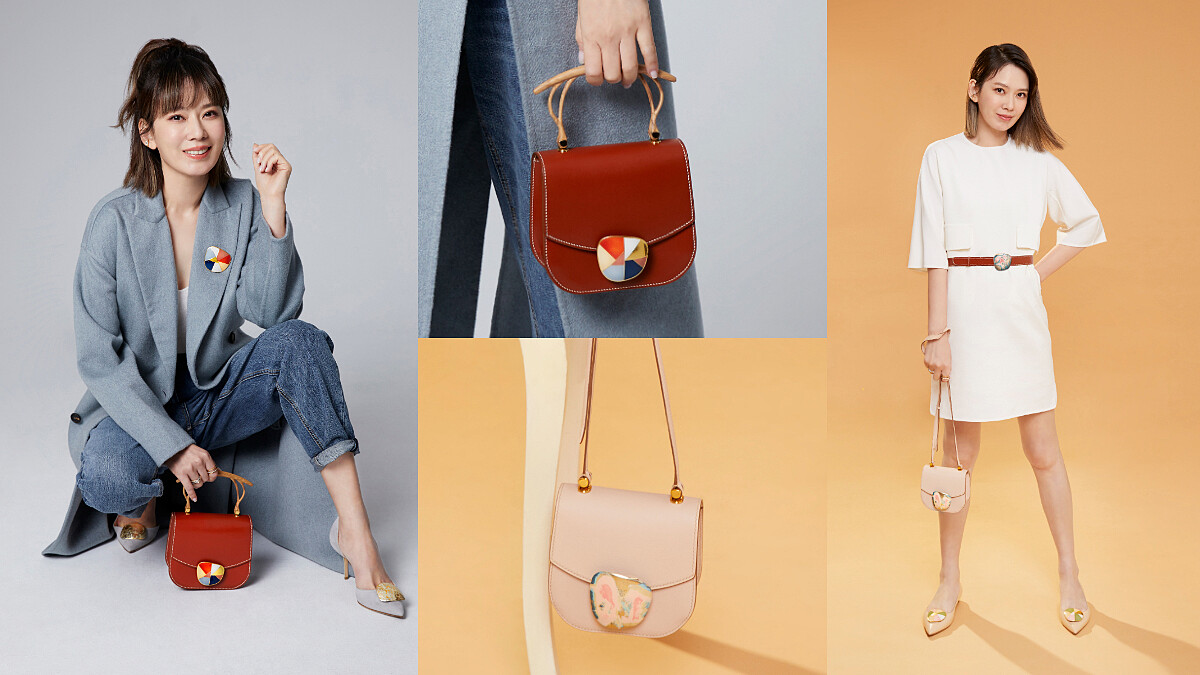 Melody一見傾心的 SAUVEREIGN 藝術金箔扣包鞋，融合工藝美學與穿搭創意，讓女人都能是世上獨一無二的珍貴存在