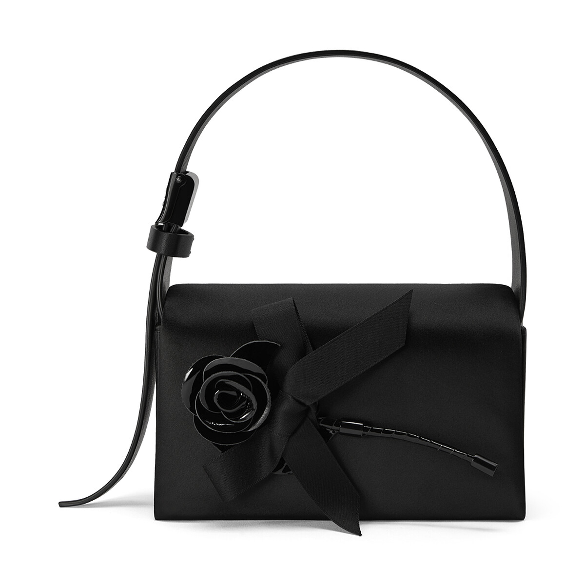 Charles & Keith X SHUSHU/TONG聯名系列一枝玫瑰花系列手提包，NT4,990