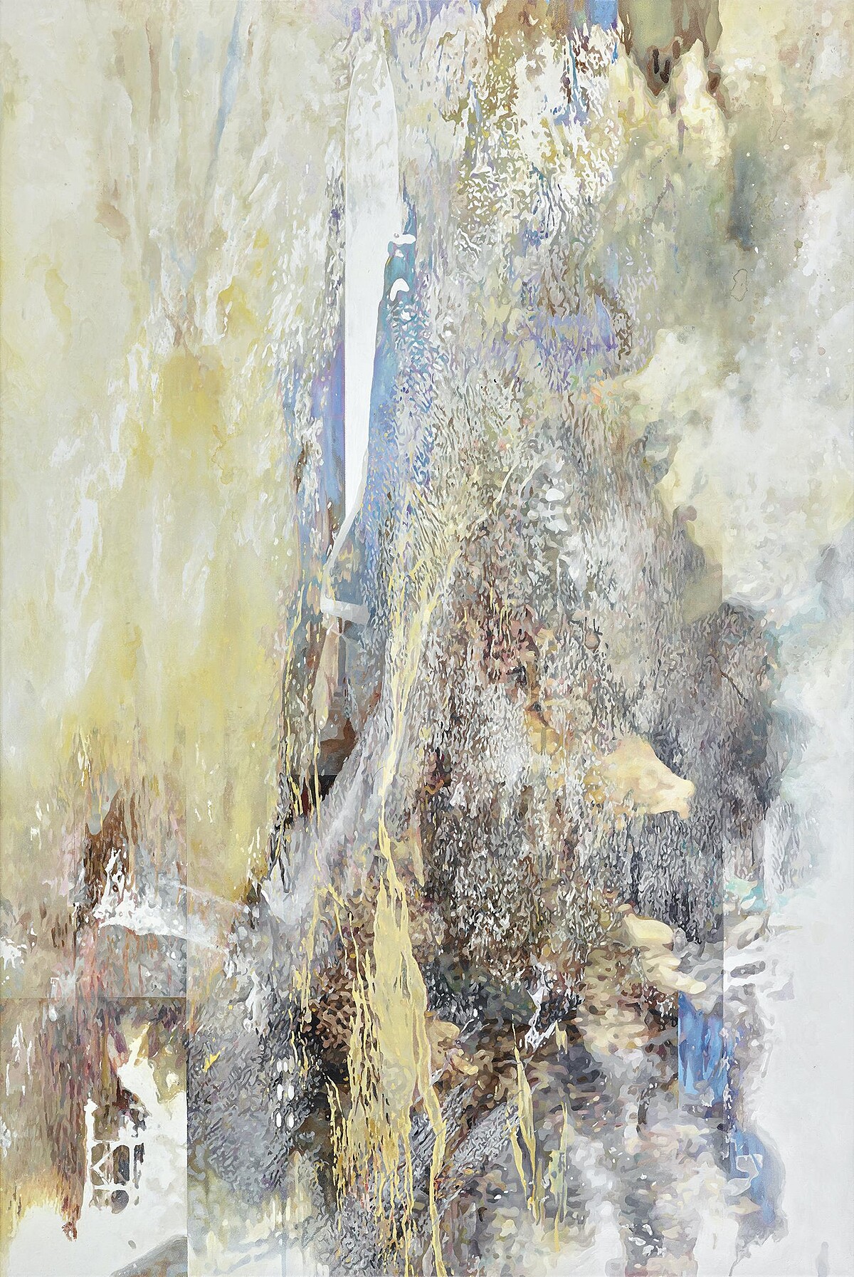 尊彩藝術中心，王建文，希望的繼承，油彩、畫布，145.5&times;97cm，2021年。