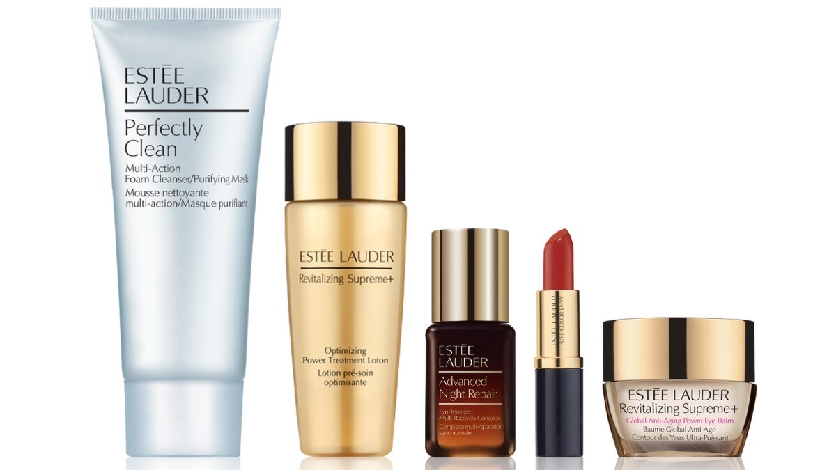 雅詩蘭黛新年消費滿額贈-無敵修護美肌組。