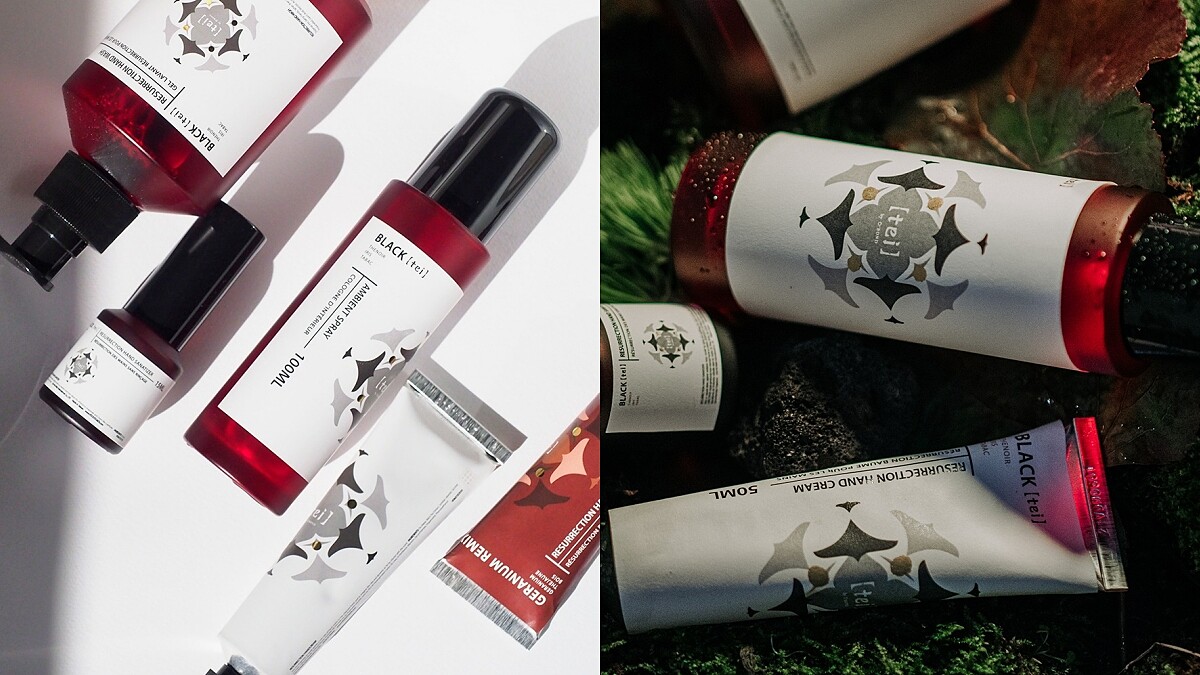 Tei X V&Ouml;OD&Ouml;OM&Ouml;I 紅茶時髦風味乾洗手，NT200(圖/Pinkoi提供)。