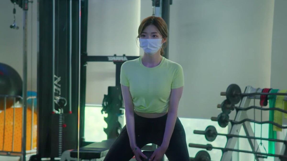 申芝燕健身畫面不真實？