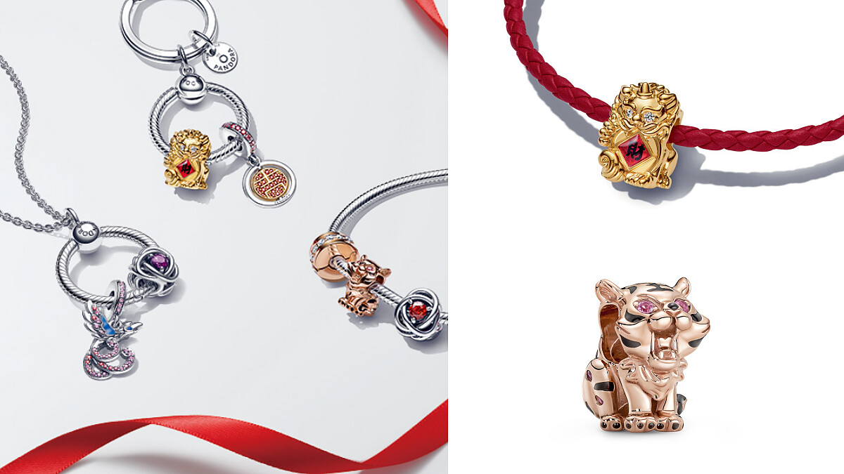 Pandora虎年新款來了！古典東方神獸3款吊飾，期間限定文藝風格紅包袋值得收藏