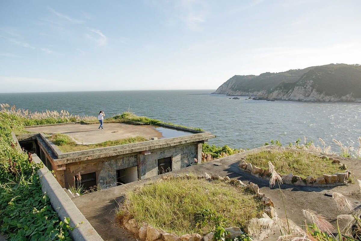 26據點（山隴尖營區）位在南竿機場南端。