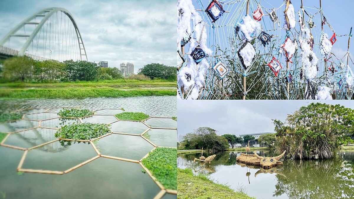 新放空散步景點！2022新北濕地藝術季讓河川穿上禮服，交通、活動市集資訊整理