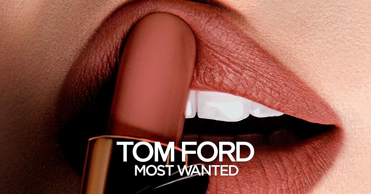 TOM FORD 2022木質調唇膏新色登場情境圖。