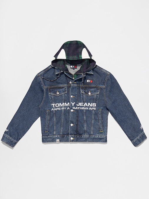 兩件式丹寧連帽外套，NT9,599