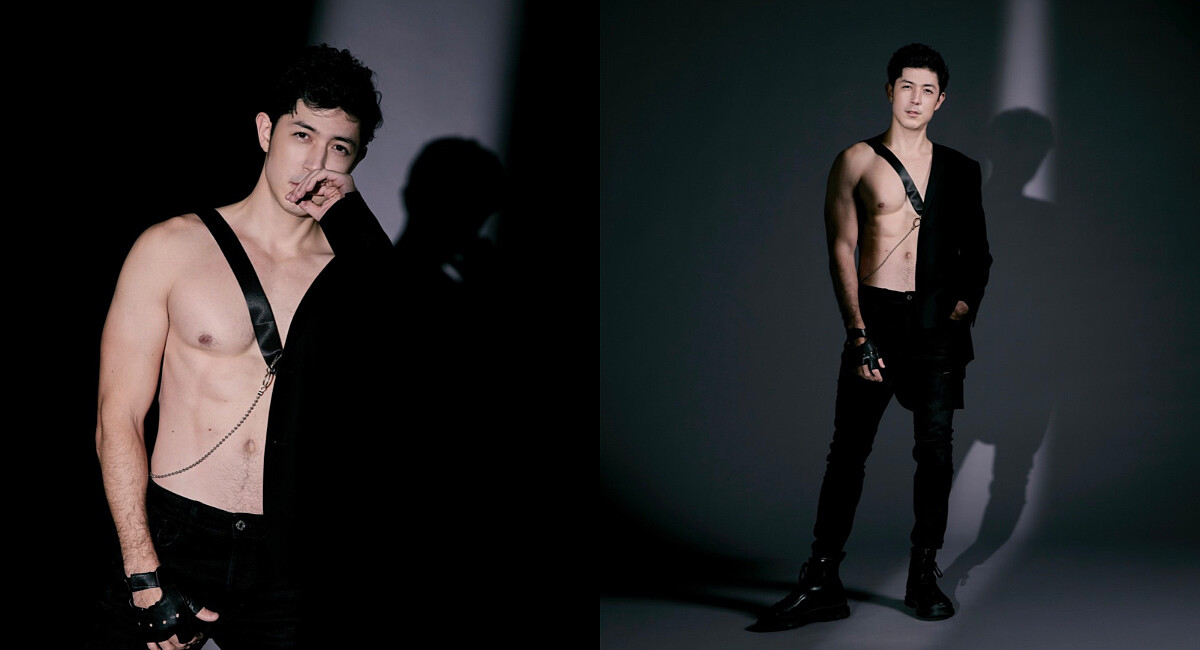 混血型男田舞陽挑戰最大尺度！推出首本數位寫真《純粹》