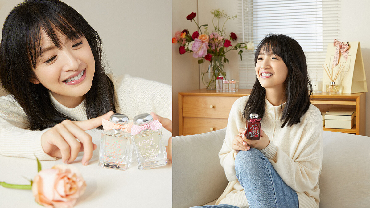 沈浸於Jo Malone London世界裡的林依晨 ~ 偶而青澀、時而濃烈、擁抱溫暖，她不多變只是用愛感受生活，用玫瑰花語系列創造生活儀式感
