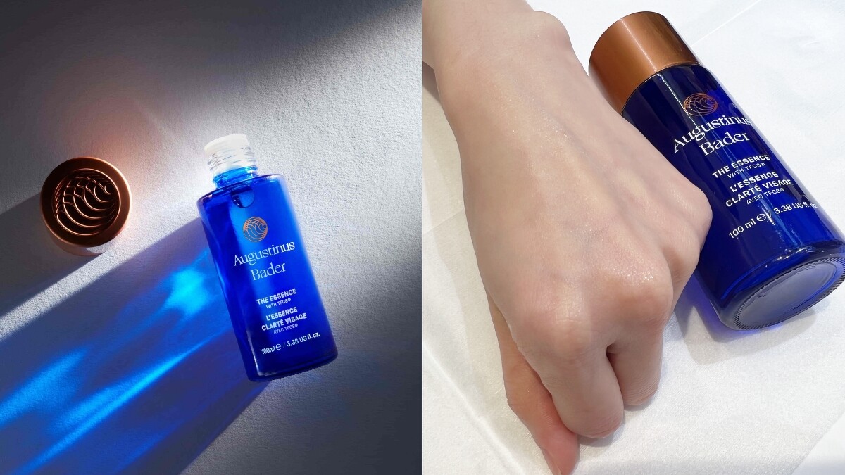 德國AB「藍鑽精華水」晶透亮顏精華露訴求一擦秒淨亮、二拍超修護、三壓更剔透。