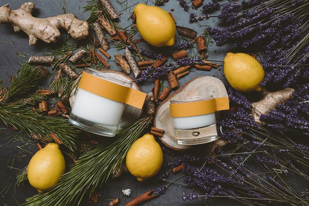 A'ROMA P天然香氛精油按摩蠟燭(希望女神)，NT825(原價NT1,180、69折)(圖Pinkoi/提供)