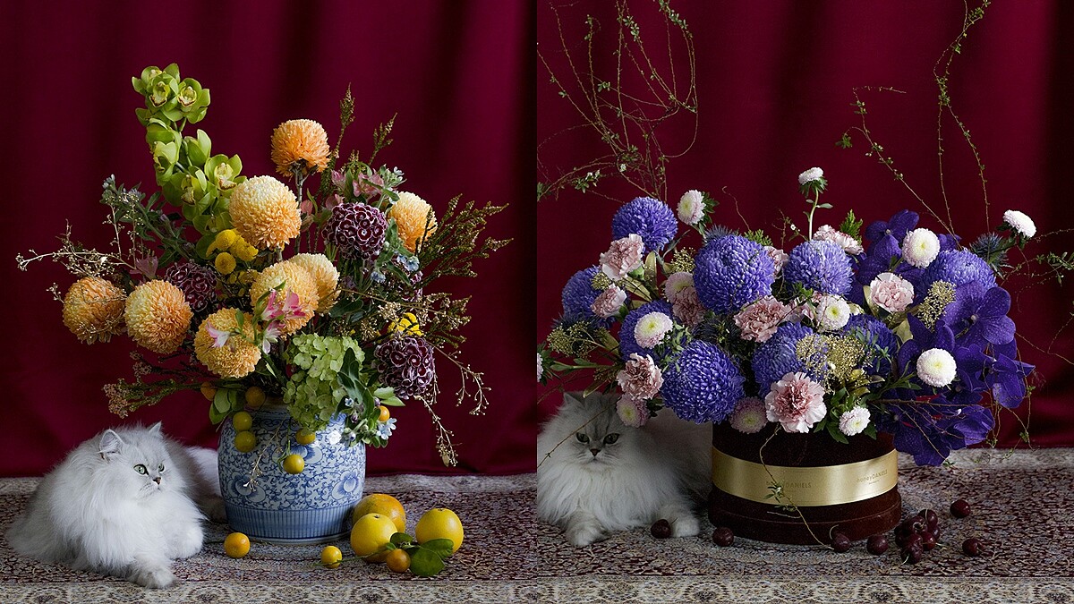 青花瓷花禮超有春天氣息！honeyDANIELS Florist 13款花藝兼顧質感與禮數，加持溫馨年節氣氛