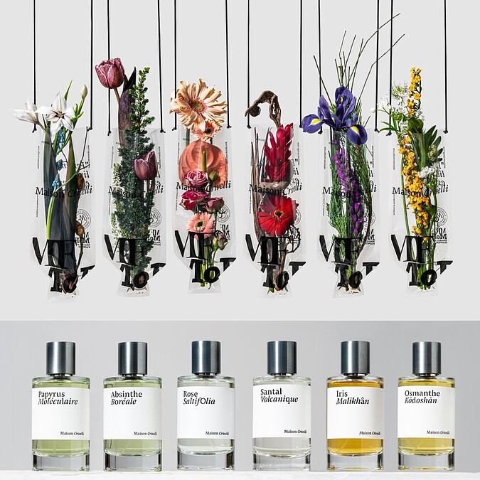 Museum of FLOWERS X Maison Crivelli植物與香氛的穿搭體驗計畫。