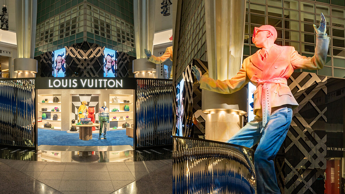 LV男裝專門店開幕！水波螺旋外牆、超巨型雕像降臨...Virgil Abloh生前倒數創作必須朝聖