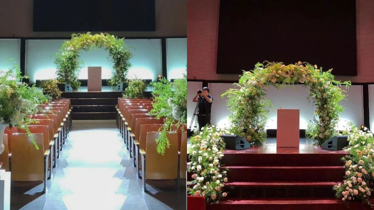 朴信惠、崔泰俊於首爾江東區Oryun Church舉行婚禮