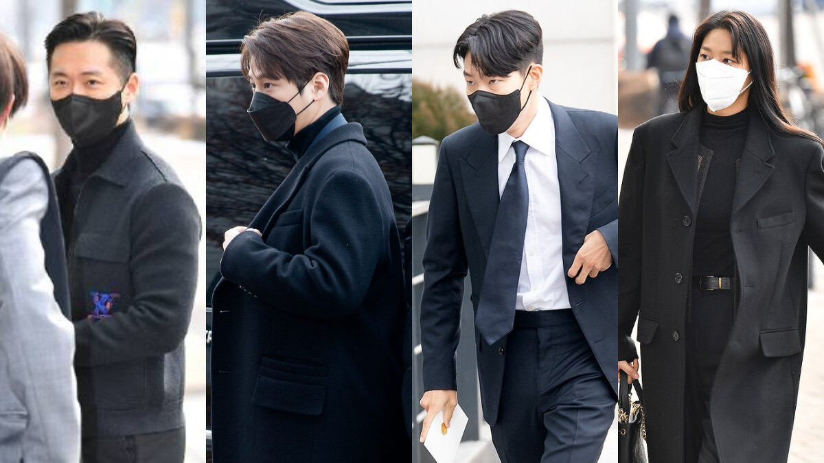 南宮珉、金汎、柳俊烈、雪炫現身婚禮/圖源：Dispatch 