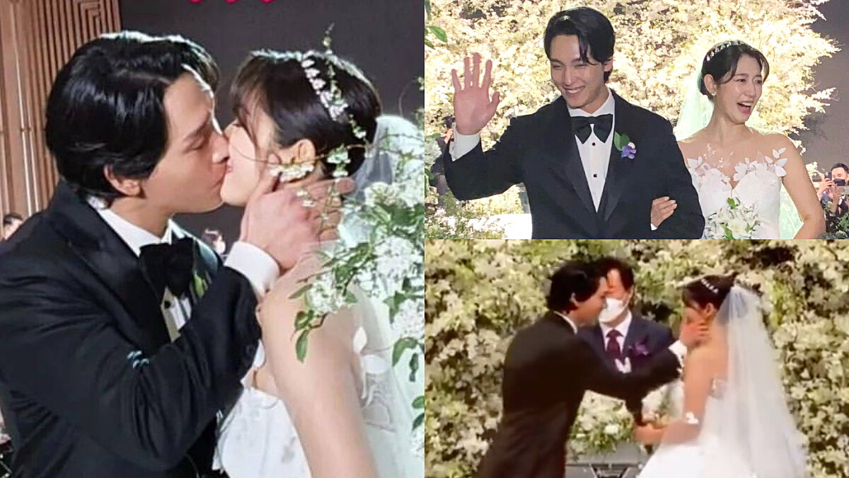 朴信惠 甜蜜結婚！崔泰俊 貼心替老婆拭淚、對女方家人滿滿愛，親友大讚「他把一切都給了朴信惠」