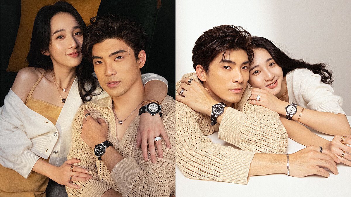 新世代CP林哲熹X李沐的心動瞬間，都交給BVLGARI B.zero1來圈住這浪漫的炙熱愛意！