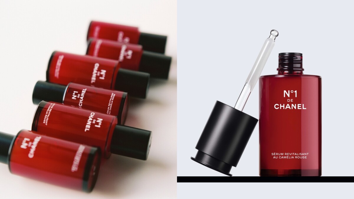 CHANEL香奈兒1號紅色山茶花活能精萃30ml,NT3,680、50ml,NT4,980