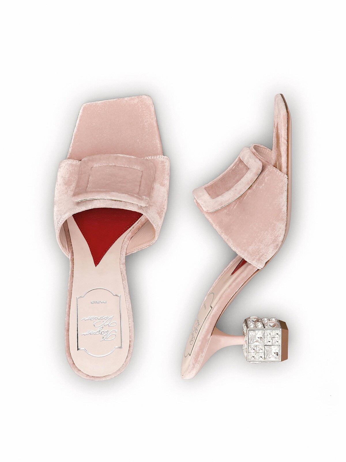 Cube Strass低跟鞋，NT$62,600