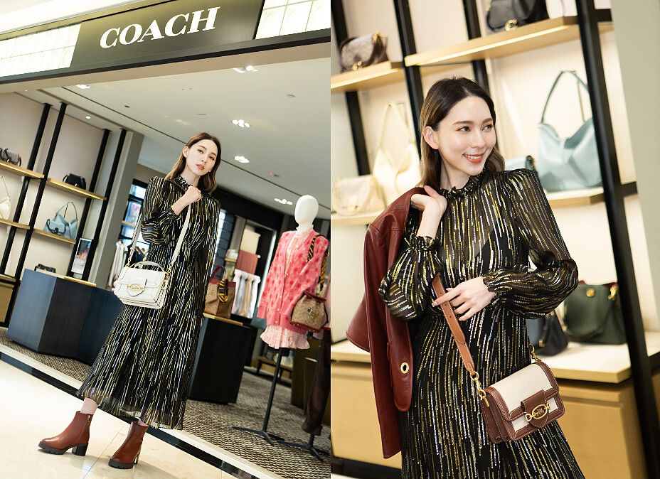 (左)HERO肩揹手袋 推薦價25800元 (右)HERO斜揹手袋 推薦價19800元