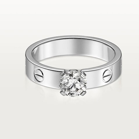 卡地亞經典鑽戒