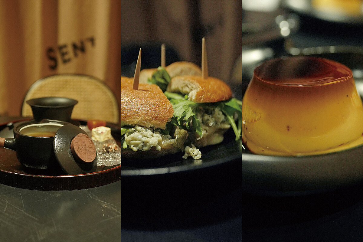 提供輕食餐點。