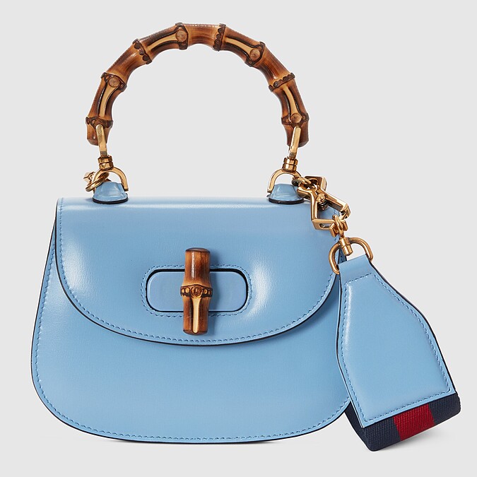 Gucci Bamboo 1947系列迷你包,NT89,900