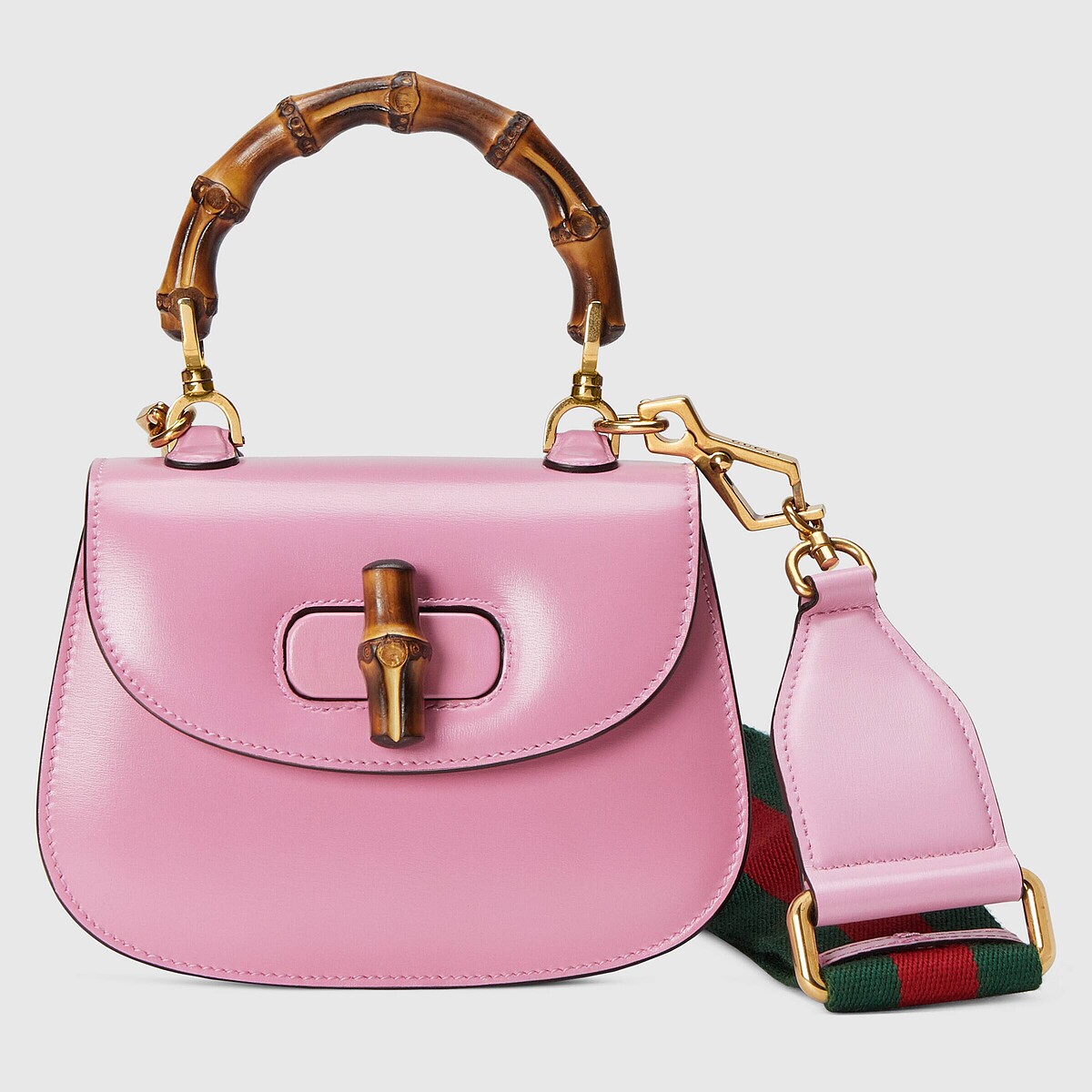 Gucci Bamboo 1947系列迷你包，NT89,900