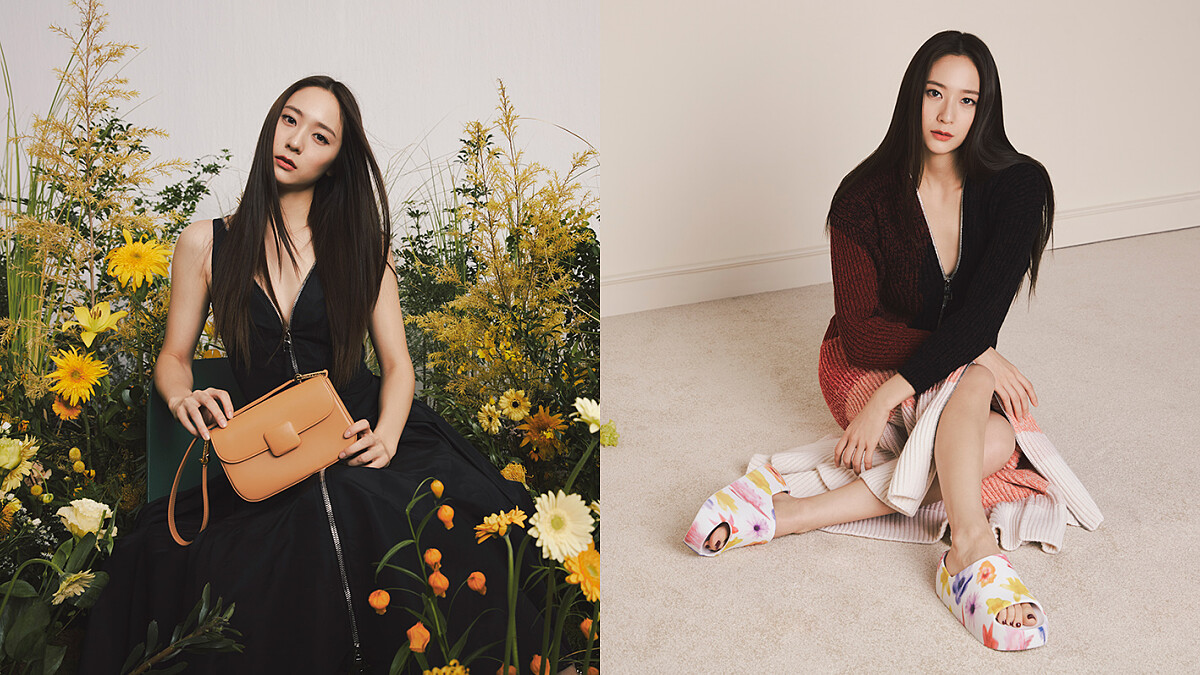 Krystal最新小CK形象大片釋出！鄭秀晶鍾愛復古元素，愛包三千不到就可入手