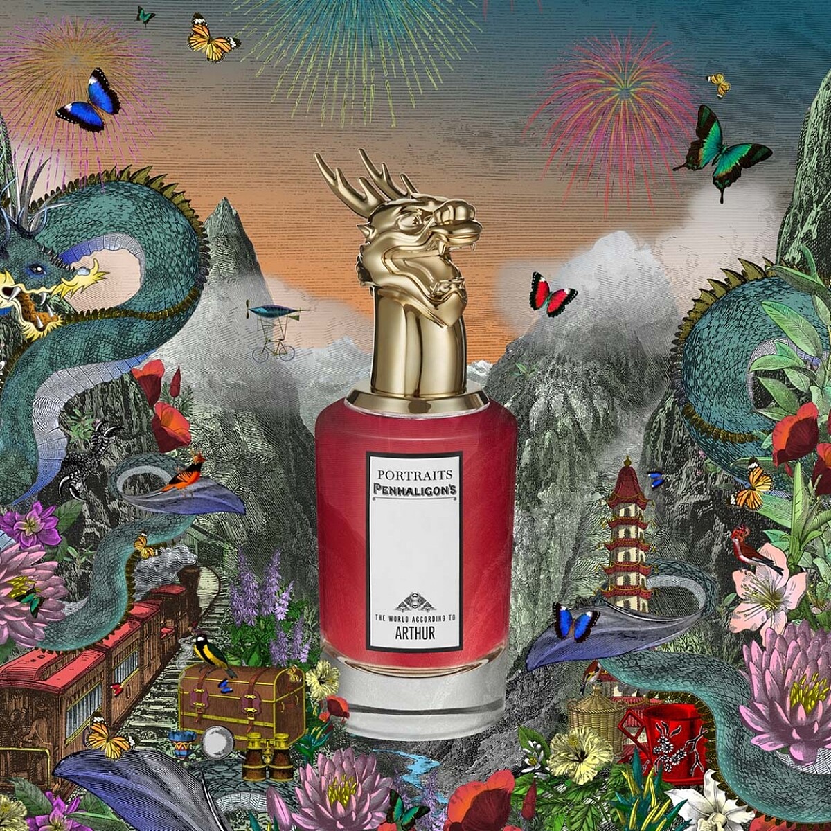 Penhaligon's 潘海利根Portraits獸首肖像系列香水2022全新成員The World According To Arthur。