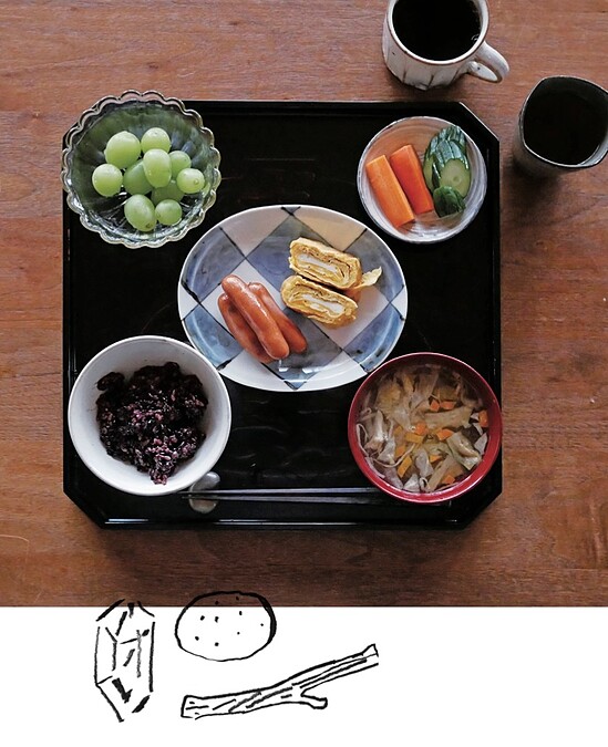 不同材質的搭配也是一種品味的展現。