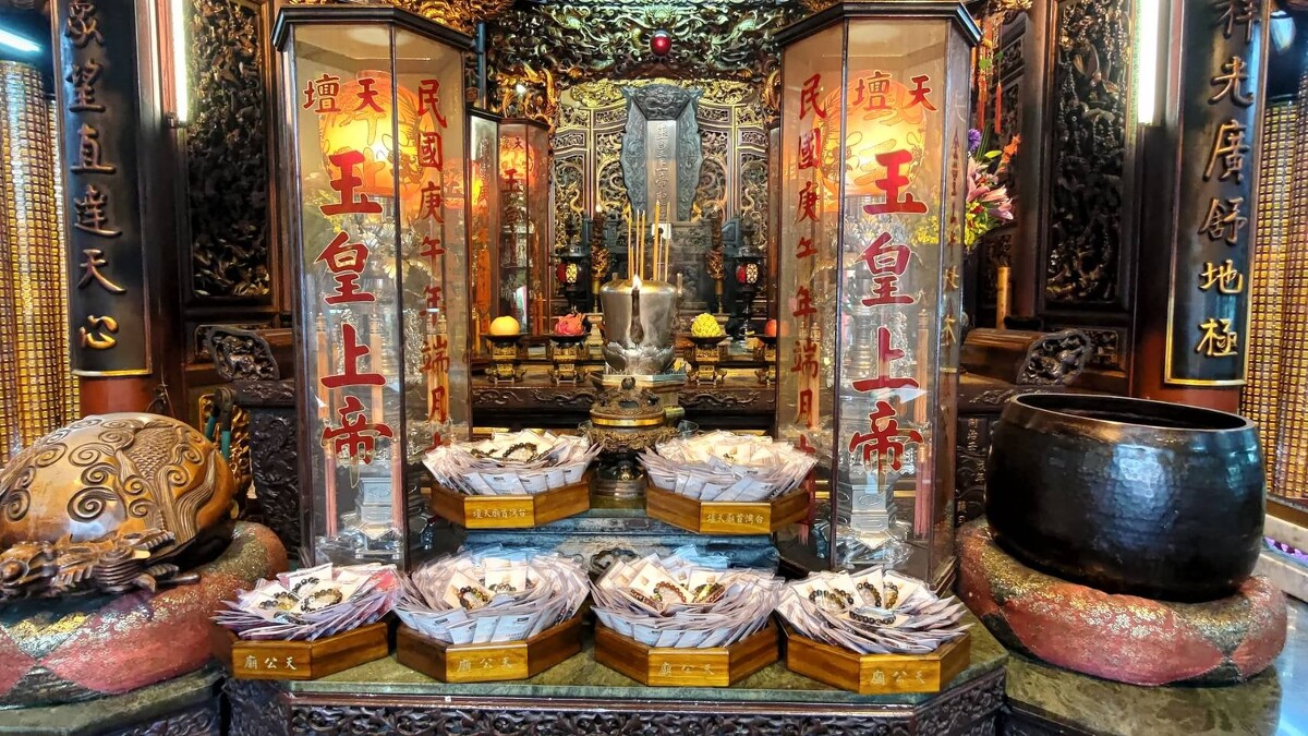 ▲沒有玉帝像的台南天公廟十分有特色。（圖／翻攝自台灣首廟天壇 Facebook粉絲專頁）