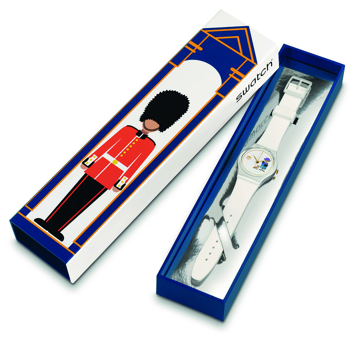 Swatch女王駕到紀念腕錶34mm,NT3,150